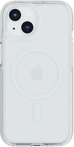 Tech21 Evo Crystal for iPhone 15 - Compatible with MagSafe - Impact Protection Case - Blue