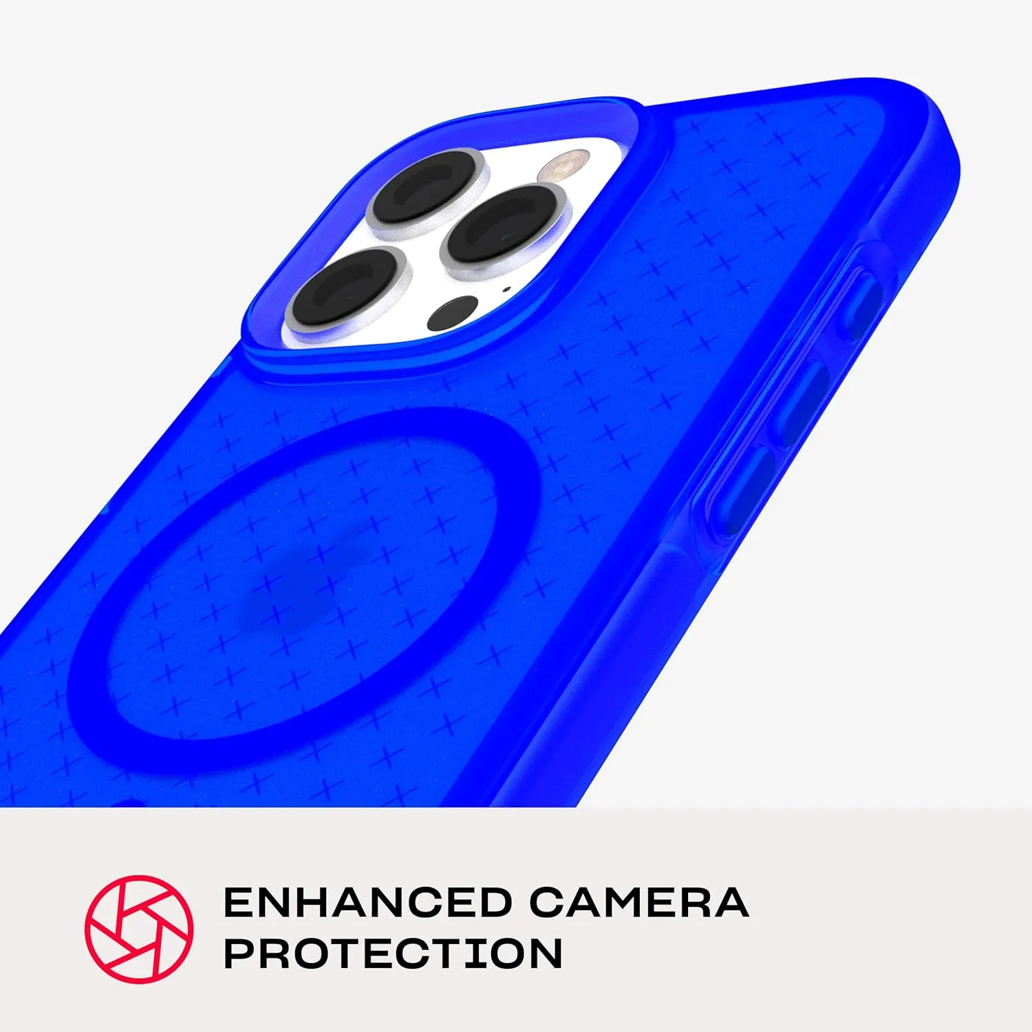 Tech21 EvoCheck for iPhone 16 Pro Max Compatible with MagSafe - Impact Protection Case - in Cobalt Blue