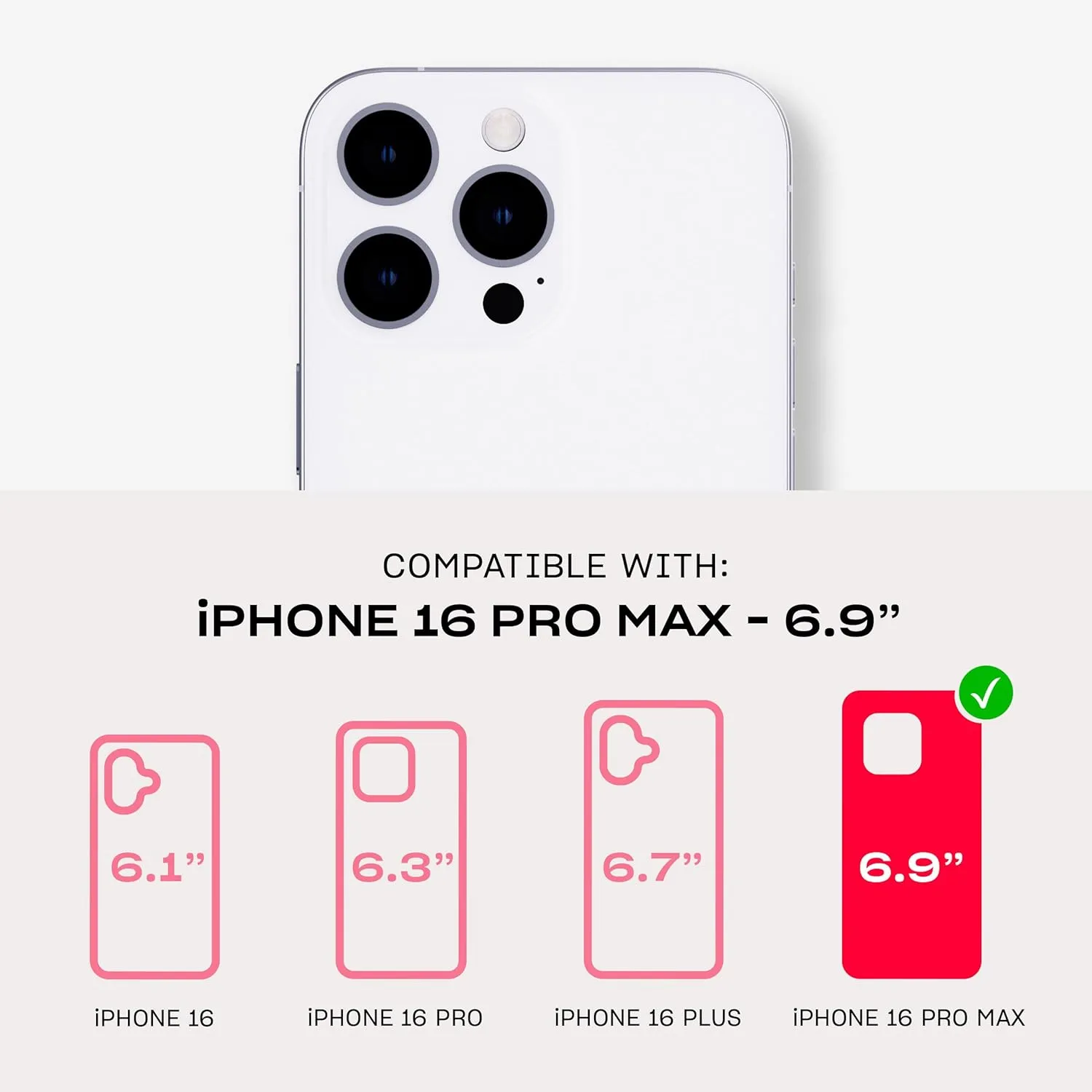 Tech21 EvoSparkle case for iPhone 16 Pro Max - Compatible with MagSafe - Impact Protection Case - in Zen Clear