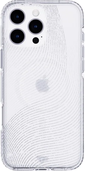 Tech21 EvoSparkle case for iPhone 16 Pro Max - Compatible with MagSafe - Impact Protection Case - in Zen Clear