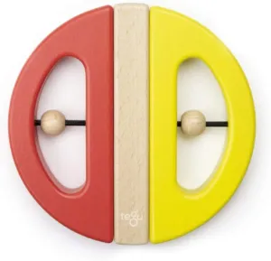Tegu Swivel Bug Magnetic Building Block Set, Poppy & Yellow Big Top, one size