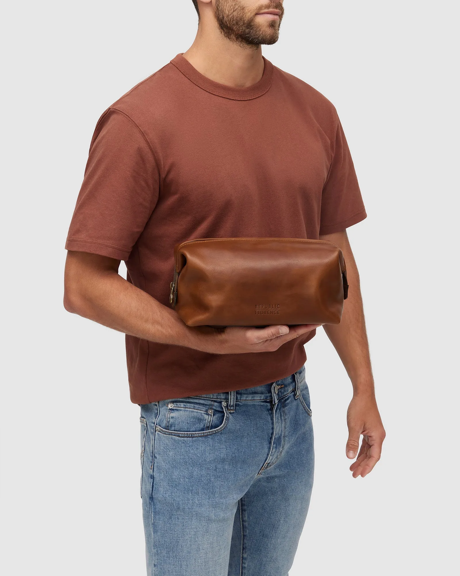 The Grand Dopp Kit Matt Brown - toilet bag