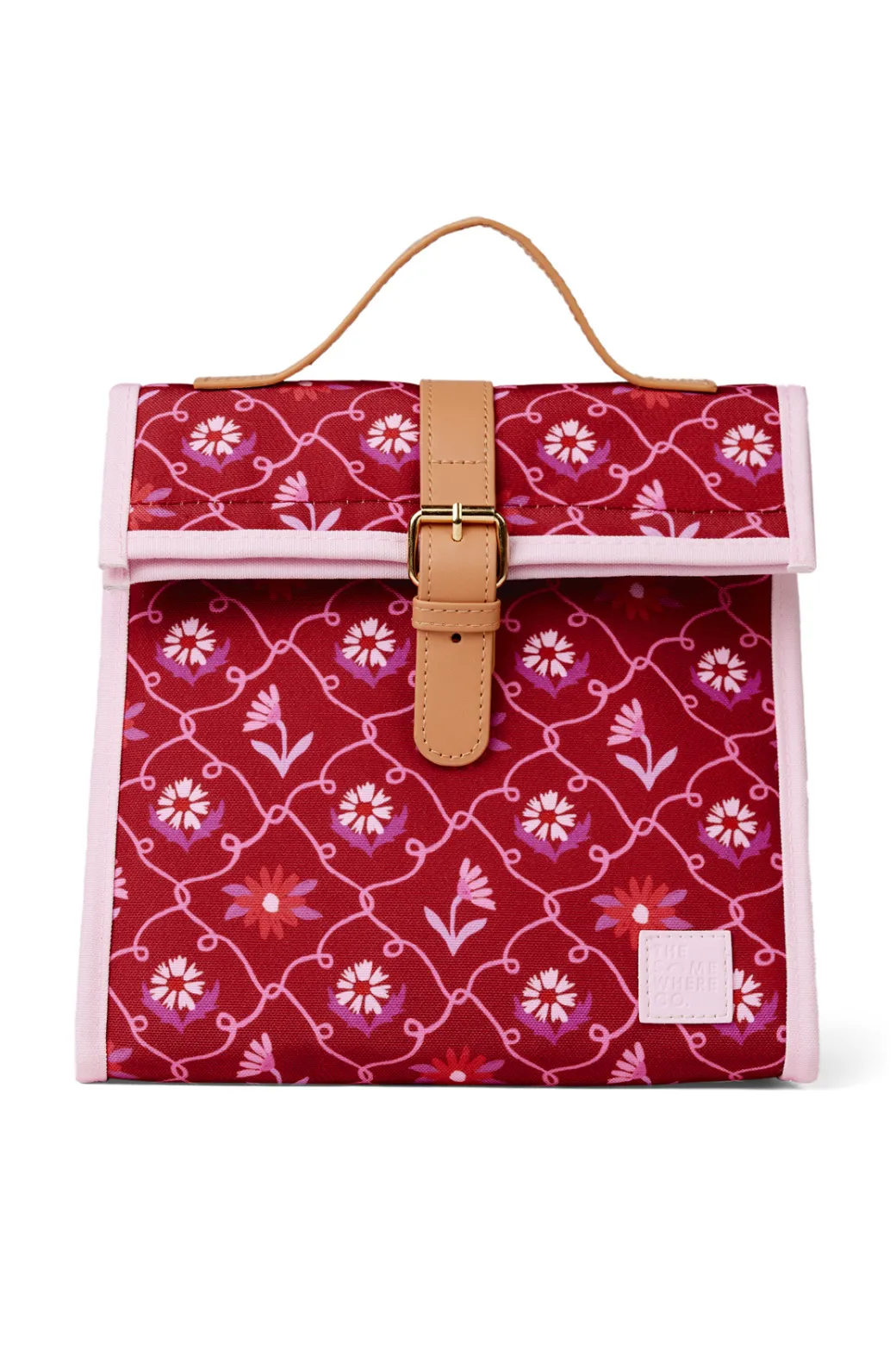 The Somewhere Co Rosewood Lunch Satchel