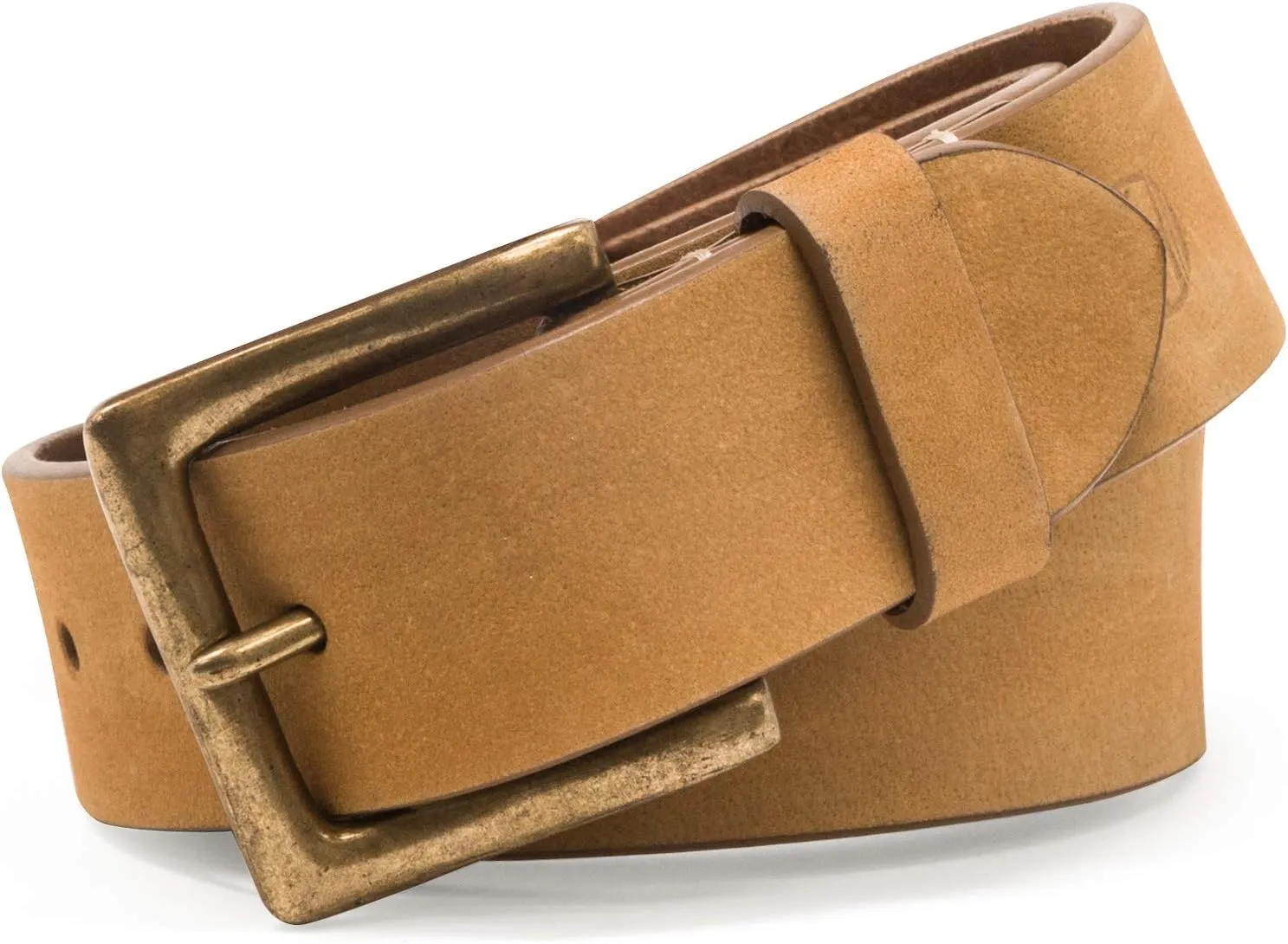 Timberland Men's 38mm Icon Nubuck Boot Leather Belt