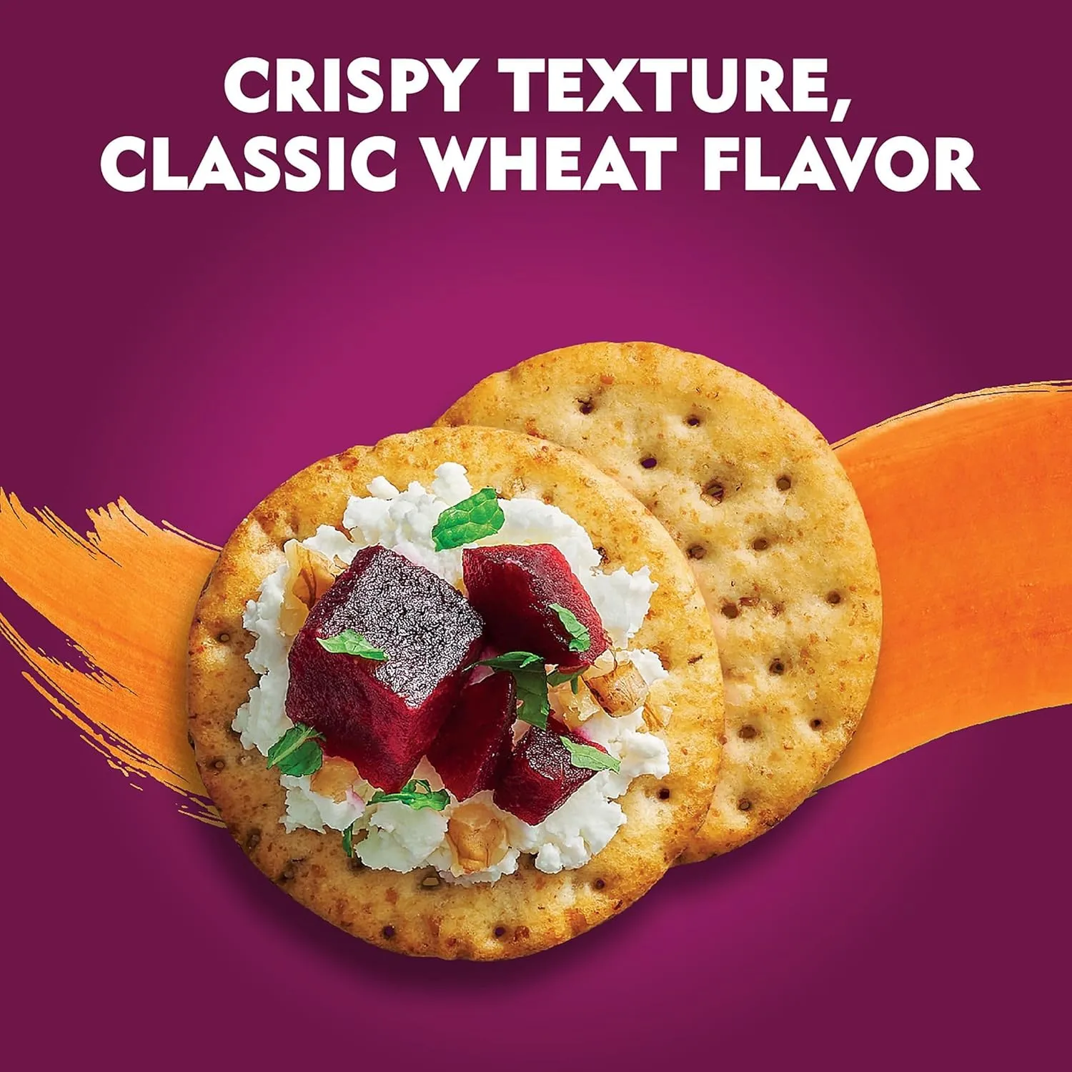 Toasteds Crackers, Party Snacks, Lunch Snacks, Harvest Wheat (6 Boxes)