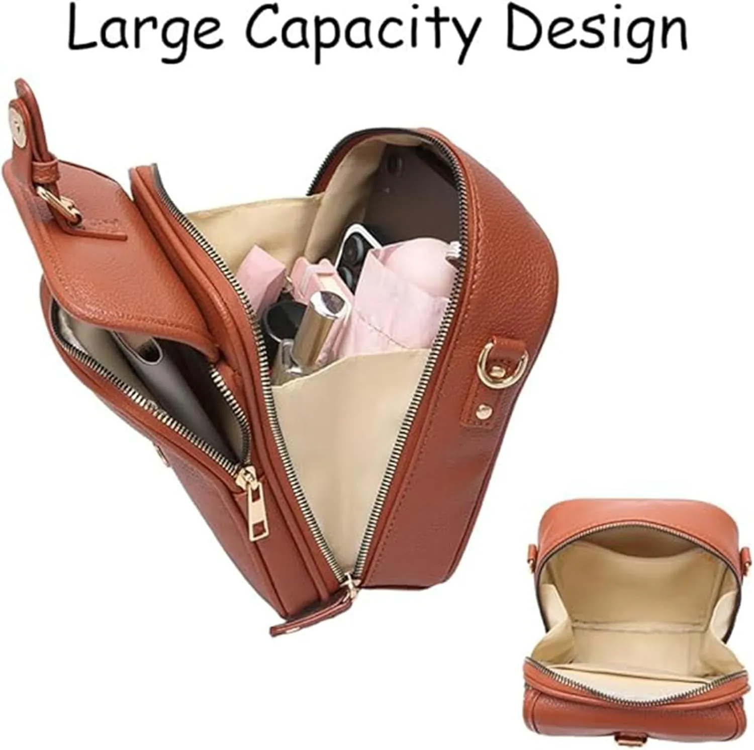Tojoyride Crossbody Bag, 2025 New Urvashi Crossbody Bag With Multiple Compartments and Card Slots