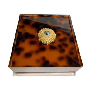 Tortoise Cocktail Napkin Holder- Sea Urchin