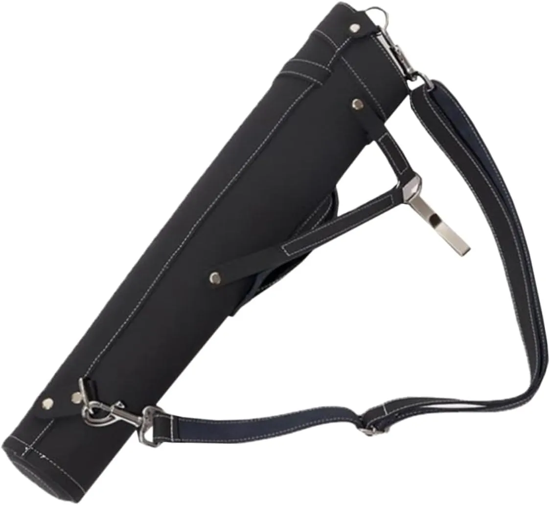 Totority Elegant Leather Arrow Dual-use Storage Bag Comfortable for Outdoor Archery Adventures