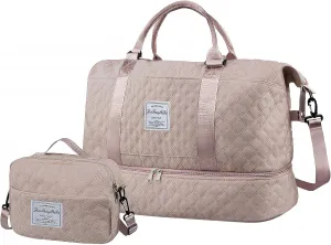 Travel Duffel Bag Weekender Overnight Bag for Women Carry On Gym Bag Travel Essentials