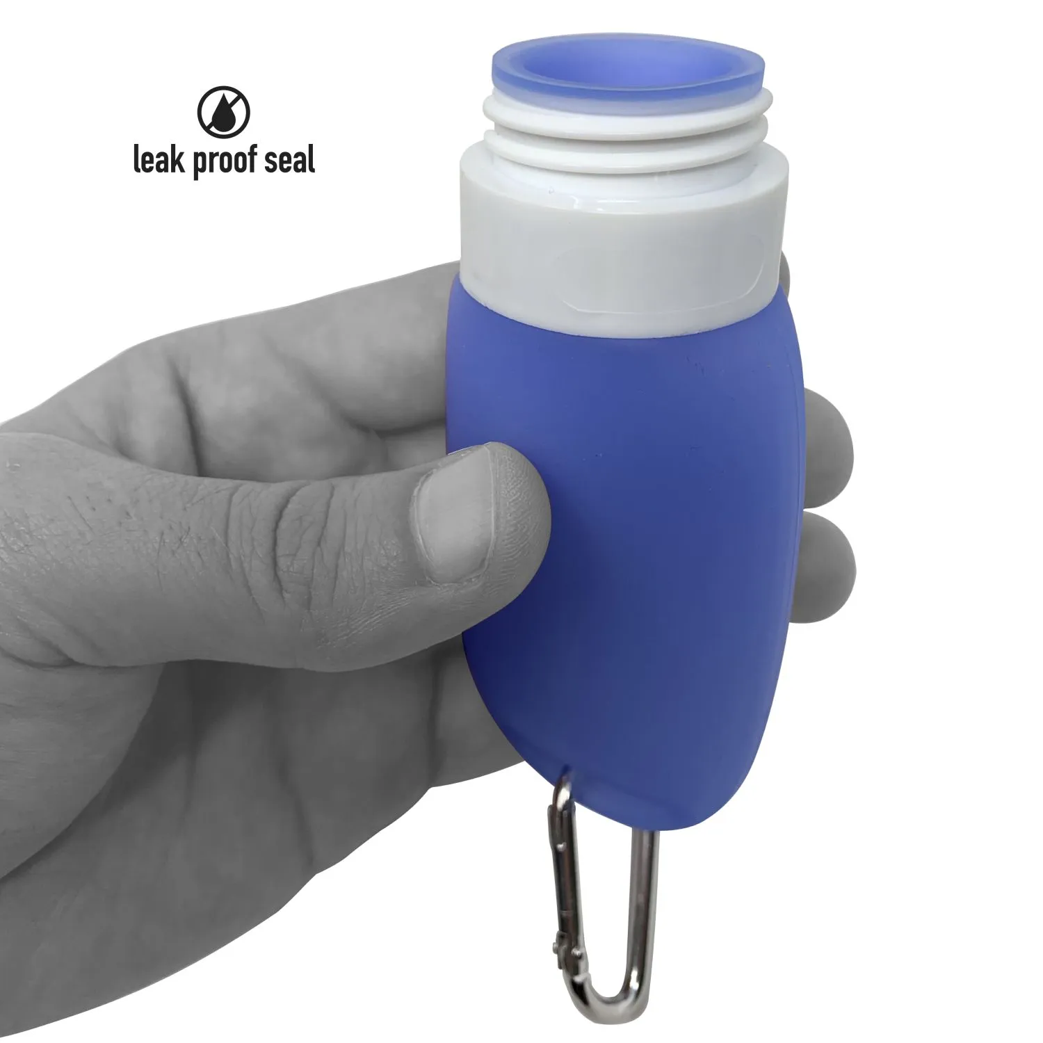 Travel Shampoo Bottles (Silicon) Leak Proof Squeeze Bottles