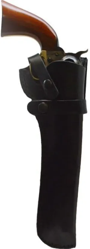 Triple K 310 OWB Holster Right Hand Remington 1858 Bison 12" Leather Black