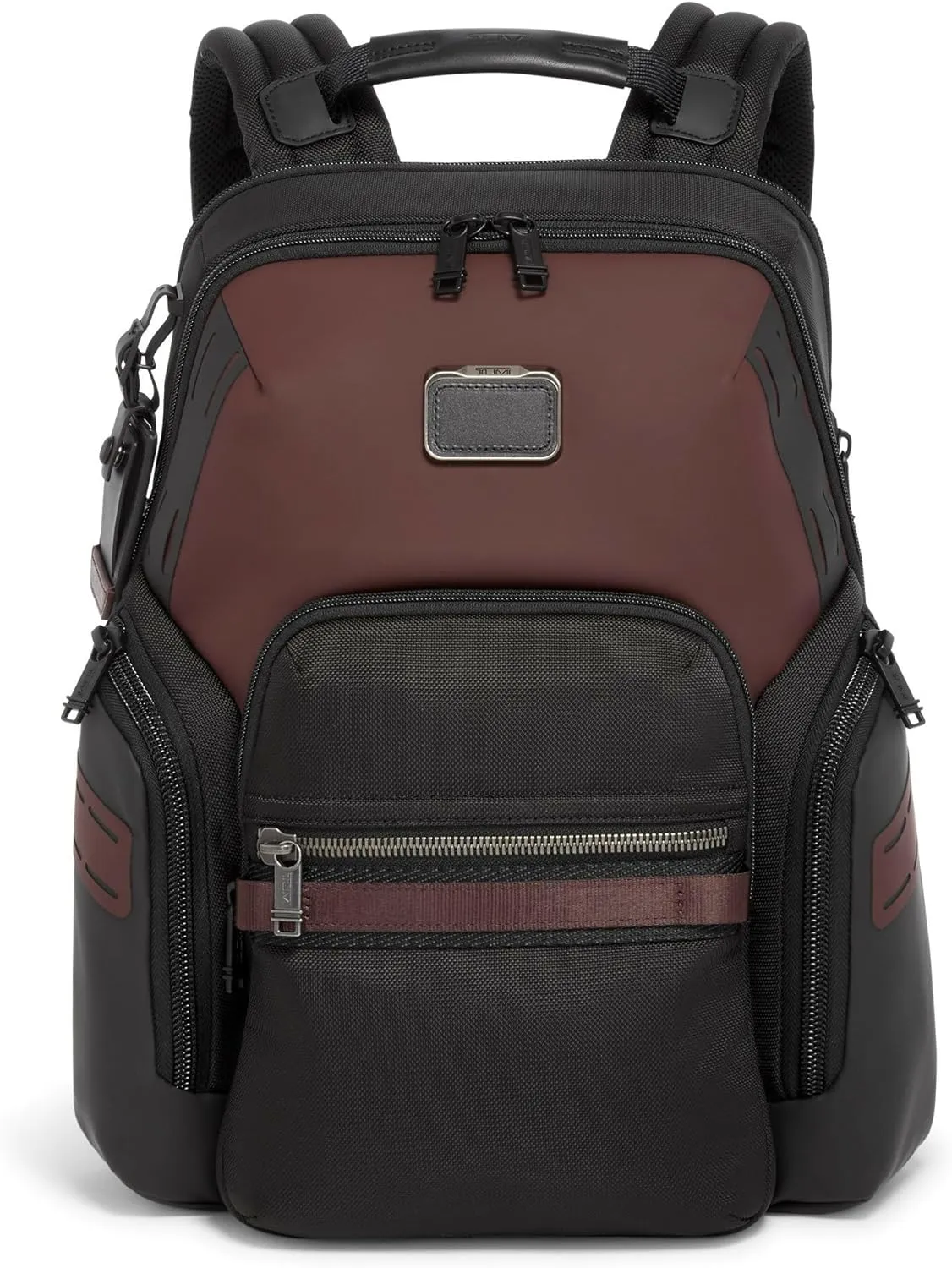 Tumi Men's Navigation Backpack, Oxblood, One Size