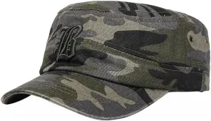 Unisex Cadet Army Cap Military Hat Camouflage Adjustable Unisex Flat Top Cap Men Women Army Baseball Cap