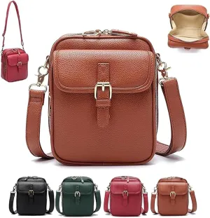 Urvashi Crossbody Bag, Tojoyride Crossbody Bag, Vintage Anti Theft Purse, Shoulder Bags Built In Wallet With 10 Card Slot