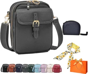 Urvashi Crossbody Leather Bag, Collaboraten1 Crossbody Leather Bag, Anti-Theft Vintage Shoulder Bag Purse