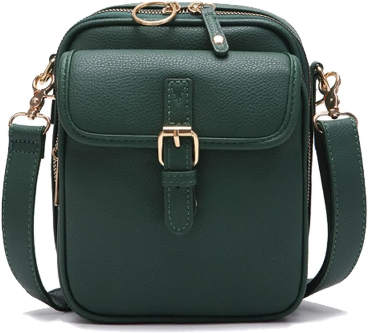 Urvashi Tojoyride Crossbody Bag, Upgraded Vintage Anti Theft Purse, Retro Double Layer Large Capacity Messenger Bag