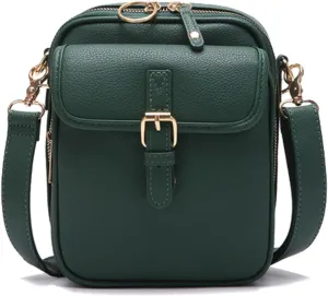 Urvashi Tojoyride Crossbody Bag, Upgraded Vintage Anti Theft Purse, Retro Double Layer Large Capacity Messenger Bag