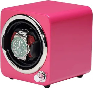 VejiA Watch Case Automatic Watch Winders Mini Single Watch Shaker Color Watch Box Automatic Mechanical Watch Winding Box Dual-Power Watch Watch Box