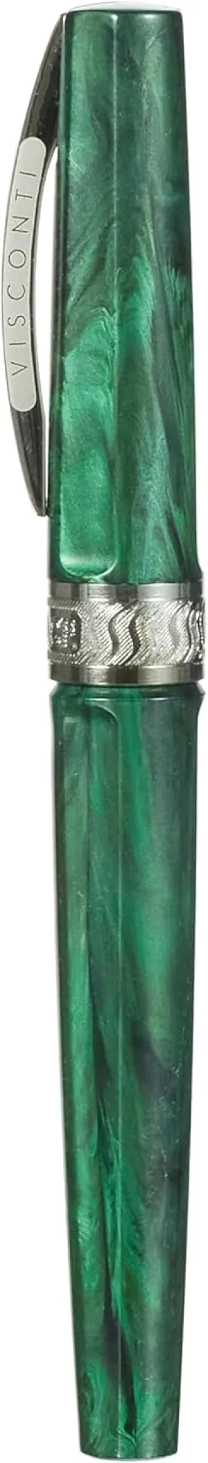 Visconti MIRAGE FOUNTAIN PEN EMERALD medium steel nib
