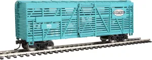 WalthersTrainline Ready to Run New York Central Stock Car, 40', Jade Green