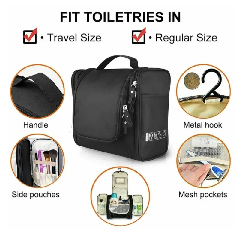 Water-Resistant Travel Toiletry Bag -KB85