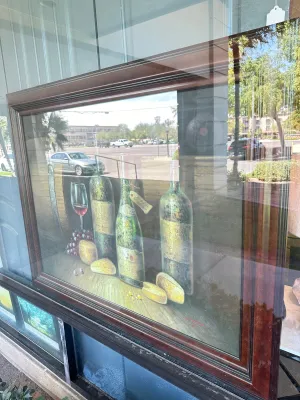 Wine Bottles Artwork