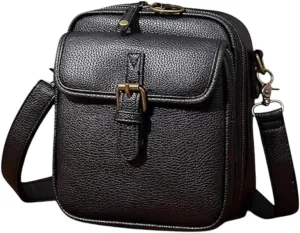 Women Large Capacity Sling Purse with Multiple Card Slots, Vintage Messenger Bag,Mini Shoulder Handbag