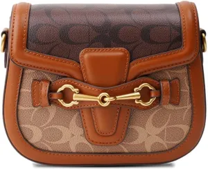 Women Small Crossbody Bags Women Golden Buckle Leather Purse Handbag Fashion Design