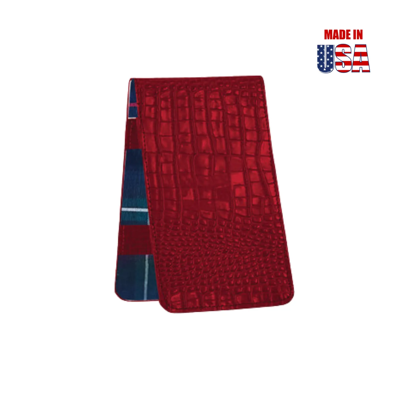 Yardage Book and Scorecard Holder, Gator Leather