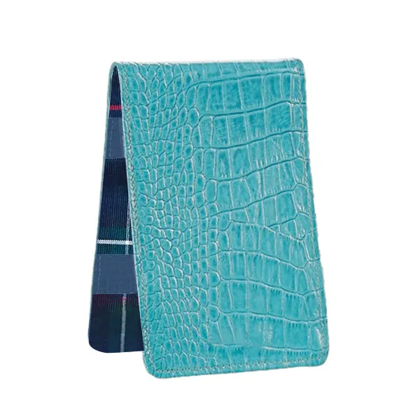 Yardage Book and Scorecard Holder, Gator Leather