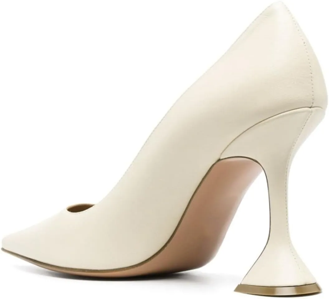 YDN Women Pointed Toe Slip on Pumps Special Kitten High Heel Shoe for Party Prom Dress Lady Size 4-16 US