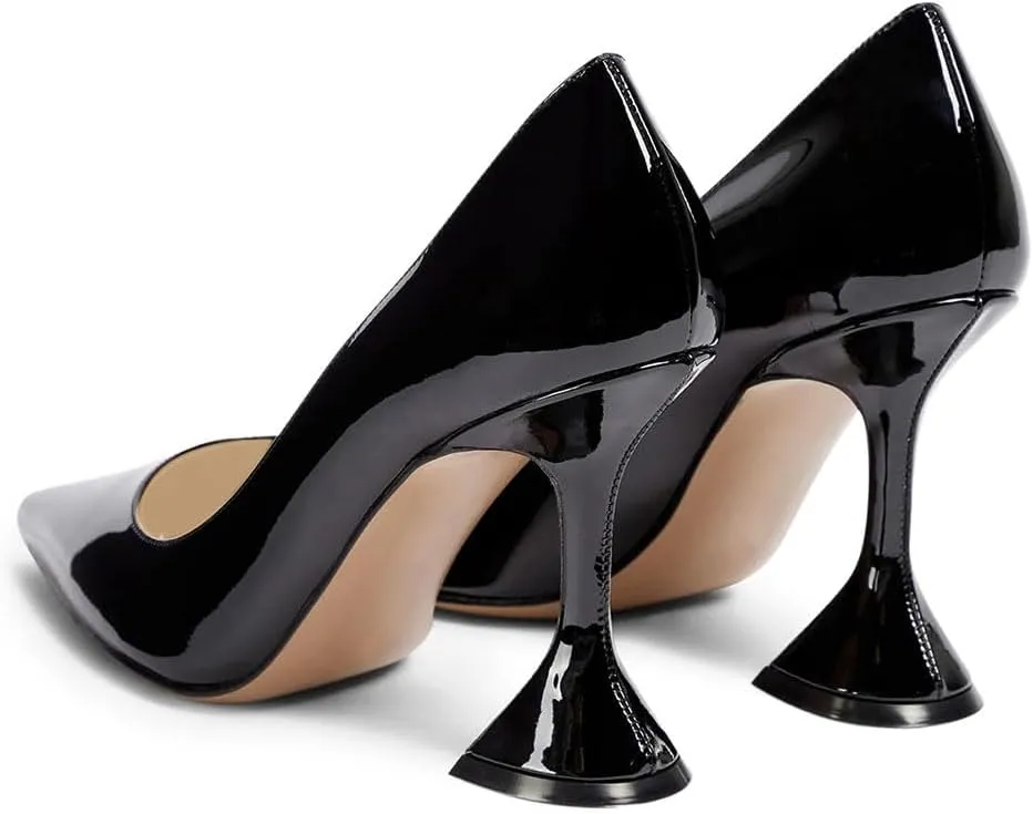 YDN Women Pointed Toe Slip on Pumps Special Kitten High Heel Shoe for Party Prom Dress Lady Size 4-16 US