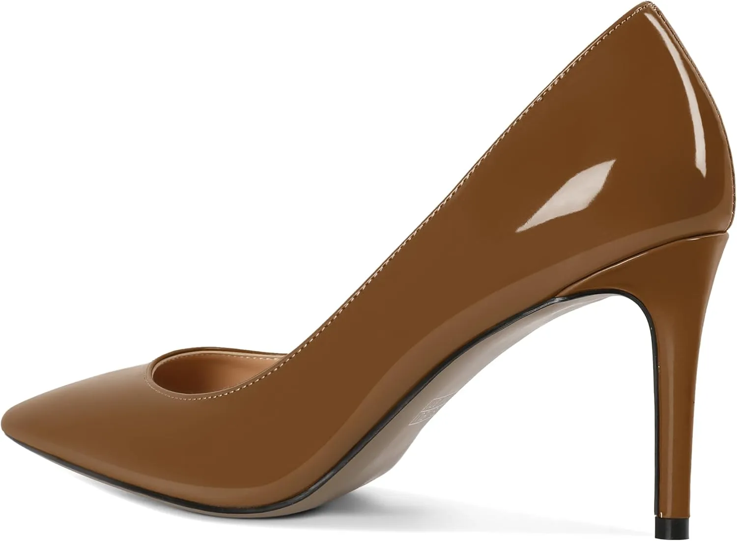 YODEKS Women's High Heel Pumps Pointed Toe Classic 85mm Stiletto Heels Patent Party Dress Shoes
